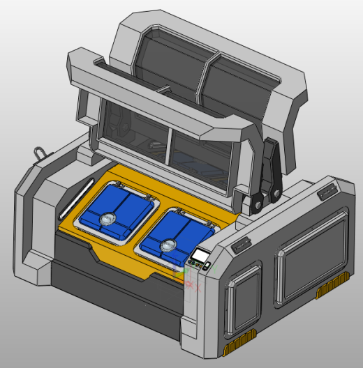 Moon Movers月球移动器3D数模图纸 STEP格式缩略图